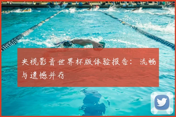 央视影音世界杯版体验报告：流畅与遗憾并存